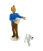Figura de resina Tintin y Mil 