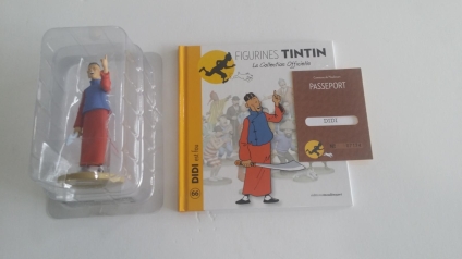 Figura resina Didi col.lec Moulinsart Figura resina Didi col.lec Moulinsart