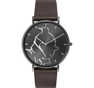 Rellotge Moulinsart - marró -  negra M