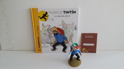 Figura del Capitn Haddock con sable