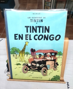 Libro Tint�n en el Congo 1� Edici�n castellano
