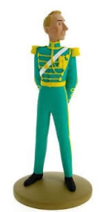 Figura Herg coleccin Moulinsart