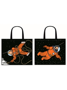 Bolsa Tintn y Haddock en el espacio