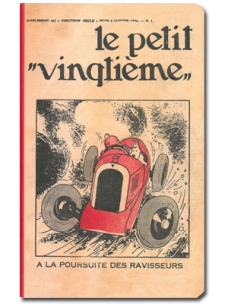 Libreta Le Petit vingtime blido rojo