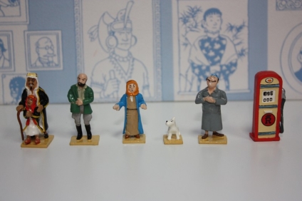 Mini pixi de Tintin en el pais del Oro negro