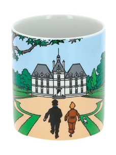 Taza serigrafiada Castillo Moulinsart