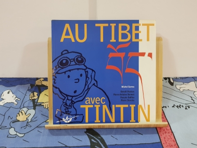 Llibre Au Tibet avec Tintín