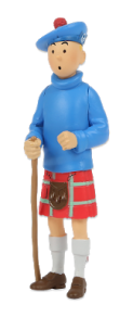 Figura PVC Tintn escocs
