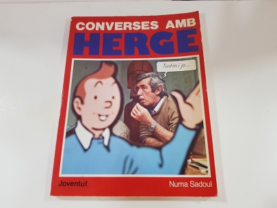 Llibre Converses amb Hergé (català)