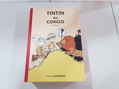 Libro del Congo b/n. coloreado en litografias