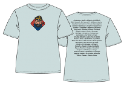 Camiseta Insultos Haddock adulto 