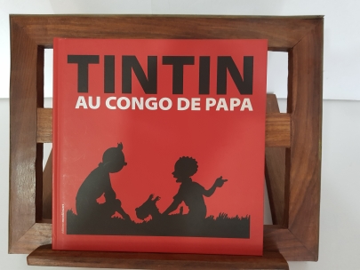 Llibre  Tintin au Congo de Papa