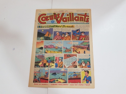 Revista Coeurs Vaillant Temple 1949
