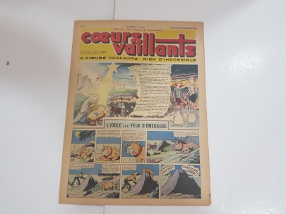 Revista Coeurs Vaillant Templo 26-12-1948