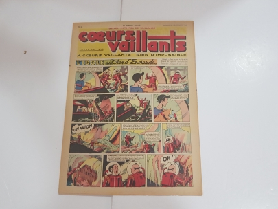 Revista Coeurs Vaillant Templo 5-12-1948