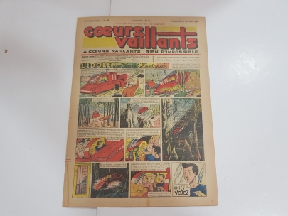 Revista Coeurs Vaillant Templo 10-10-1948
