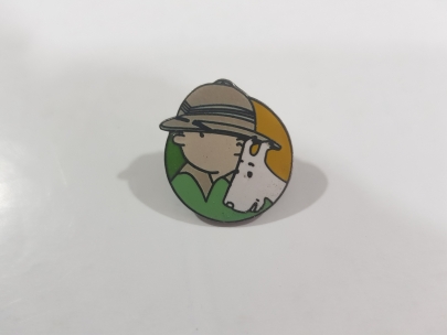 Pin Tint�n y Mil� Congo marca C�rner