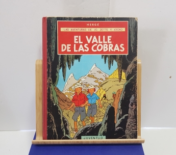 Libre El Valle de las Cobras, 1ª edic.castellà.