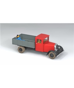 Coche 49 Cami�n rojo , El Loto azul, esc. 1/24