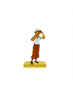 Figura met�lica plana Tint�n Cangrejo