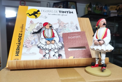 Figura resina Hernndez Syldavo, colec. espaola.