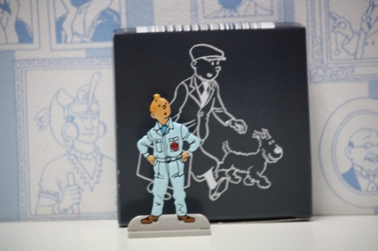 Figurita metálica Objetivo la luna, 6 cms altura Figurita metálica Objetivo la luna, 6 cms altura