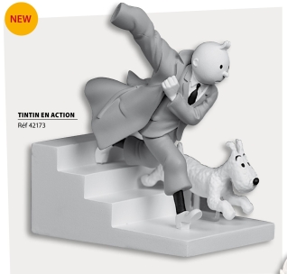 Figura resina Tint�n -  escala