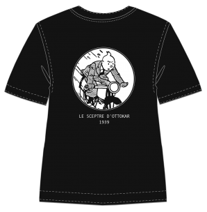 Camiseta Tintn moto infantil