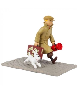 Figura resina Tintín 'Ils arrivent' Figura resina Tintín 'Ils arrivent'