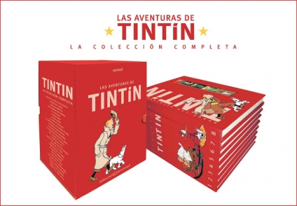 Colección completa de Las Aventuras de Tintín catalán