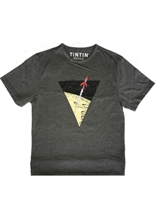 Camiseta gris cohete adulto Camiseta gris cohete adulto
