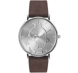 Reloj Moulinsart - marrón -plateado S