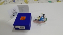Figura plomo sueo Loto azul