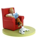 Figura resina Tint�n Sof� Les Ic�nes