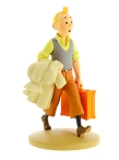 Figura resina de Tintn maleta Moulinsart colec. francesa