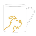 Taza blanca de Mil�