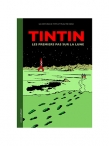 Llibre Tintn Les premiers pas sur la lune.