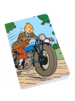 Llibreta Tintín en moto 125 x 200 