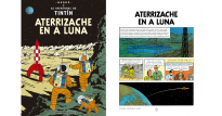 Llibre Tintín traduit al Aragonés Hem caminat
