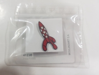 Pin Cohete metlico