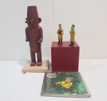 Lot Fetiche 'icones' + 2 fig. PVC Dupond i Dupont 