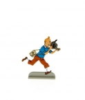 Figura metlica plana Tintn Fotgrafo