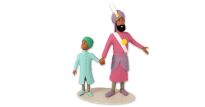 Figura resina Maharah� y hijo Museo Imaginario