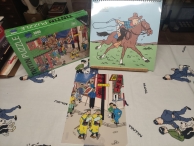 Pack calendario, dossier Loto azul, puzle Loto azul