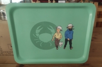 Bandeja Cangrejo pinzas de oro