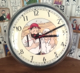 Reloj pared estilo vintage Tintin y Haddock