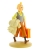 Figura resina de Tintín maleta Moulinsart colec. francesa Figura resina de Tintín maleta Moulinsart colec. francesa