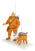 Figura resina Faribole Tintin y Milú astronautas Figura resina Faribole Tintin y Milú astronautas