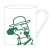 Taza blanca de Silvestre Tornasol Taza blanca de Silvestre Tornasol