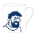 Taza blanca Capitán Haddock Taza blanca Capitán Haddock